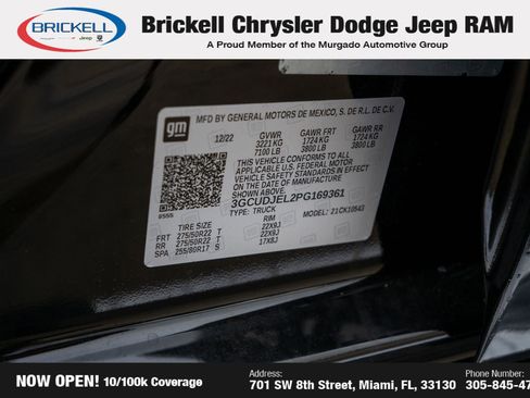 Used 2023 Chevrolet Silverado 1500 High Country w/ Technology Package image 35