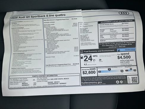 New 2026 Audi Q5 Premium Plus AWD/4WD image 48
