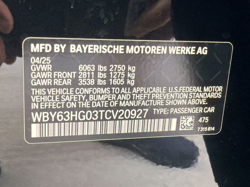 Used 2026 BMW i5 eDrive40 w/ M Sport Package RWD image 21