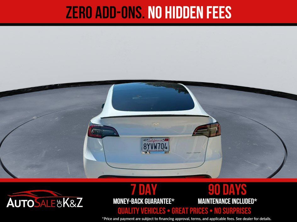 Used 2021 Tesla Model Y Long Range AWD/4WD image 3