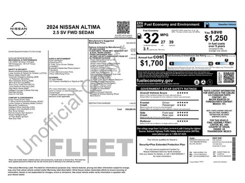 Used 2024 Nissan Altima 2.5 SV w/ SV Premium Package FWD image 6