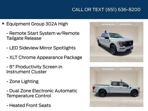 Used 2023 Ford F150 XLT w/ Equipment Group 302A High image 10