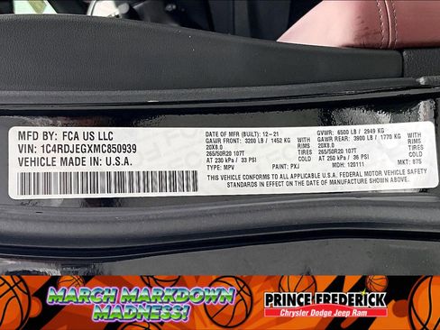 Used 2021 Dodge Durango Citadel image 31