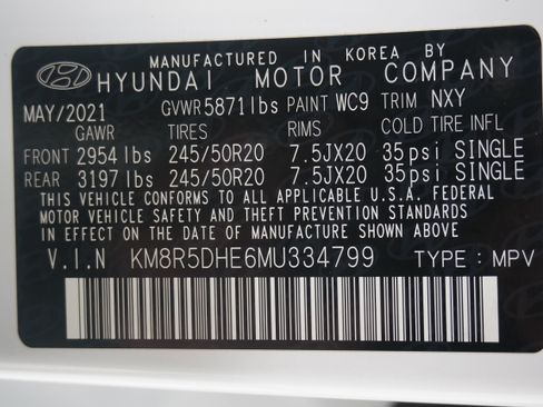 Used 2021 Hyundai Palisade Limited AWD/4WD image 37