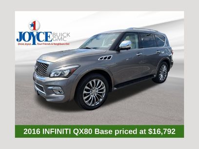 Used 2016 INFINITI QX80 4WD w/ Deluxe Technology Package