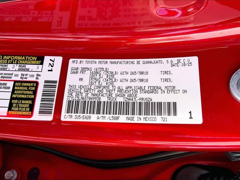 New 2025 Toyota Tacoma TRD Off-Road image 21