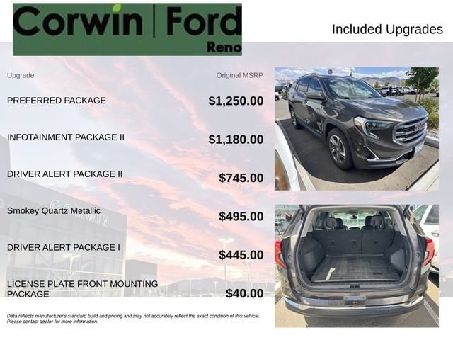 Used 2019 GMC Terrain SLT w/ Preferred Package AWD/4WD image 3