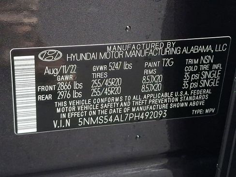 Used 2023 Hyundai Santa Fe Calligraphy image 27