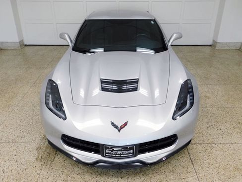 Used 2019 Chevrolet Corvette Stingray Coupe w/ Carbon Flash Badge Package RWD image 12