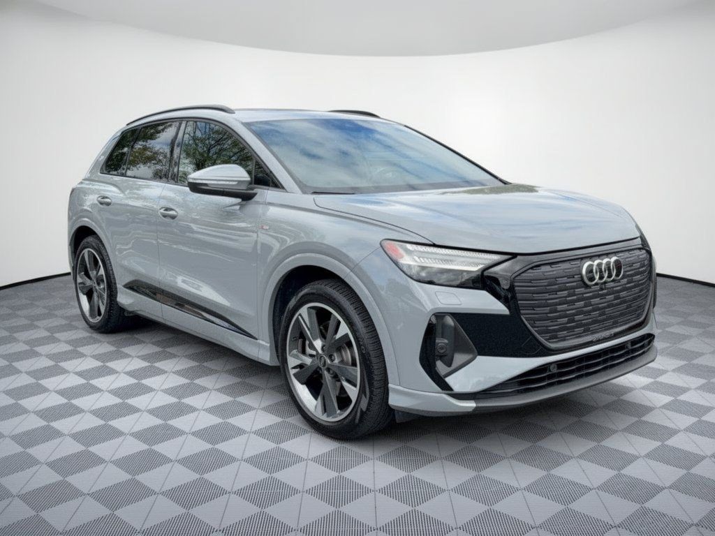 Used 2025 Audi Q4 e-tron Prestige w/ Black Optic Package AWD/4WD image 7