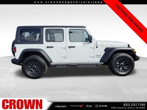 Certified 2021 Jeep Wrangler Unlimited Sport image 8