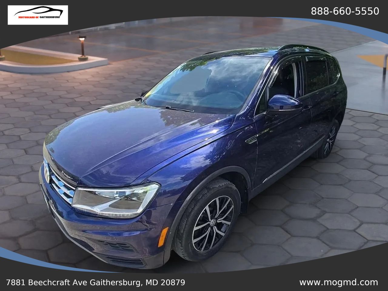 Used 2021 Volkswagen Tiguan SE AWD/4WD image 1