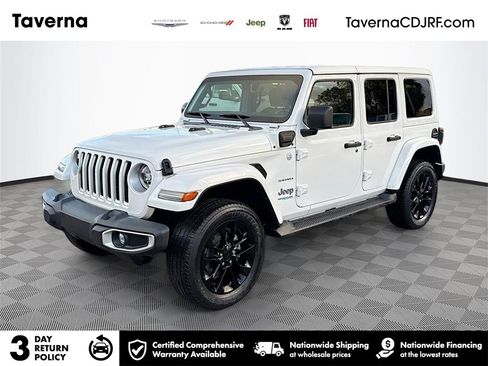 Used 2021 Jeep Wrangler Unlimited Sahara image 1