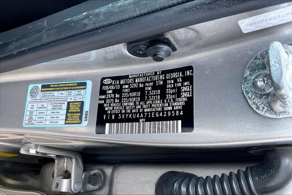 Used 2014 Kia Sorento EX w/ EX V6 Touring Package FWD image 27
