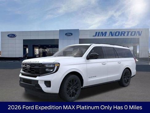 New 2026 Ford Expedition Max Platinum w/ Stealth Appearance Package AWD/4WD image 1