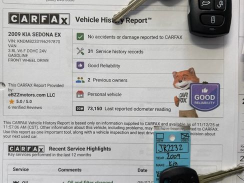 Used 2009 Kia Sedona EX w/ Luxury Pkg image 2