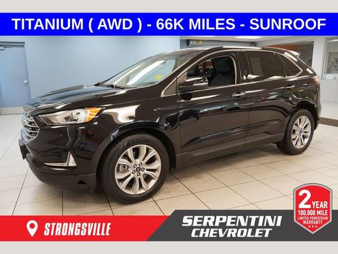 Used 2019 Ford Edge Titanium w/ Cold Weather Package AWD/4WD image 1