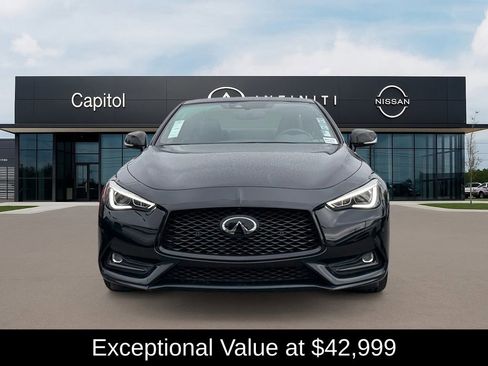 Used 2022 INFINITI Q60 Red Sport 400 w/ Carbon Fiber Package image 2