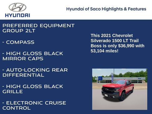 Used 2021 Chevrolet Silverado 1500 LT Trail Boss image 12