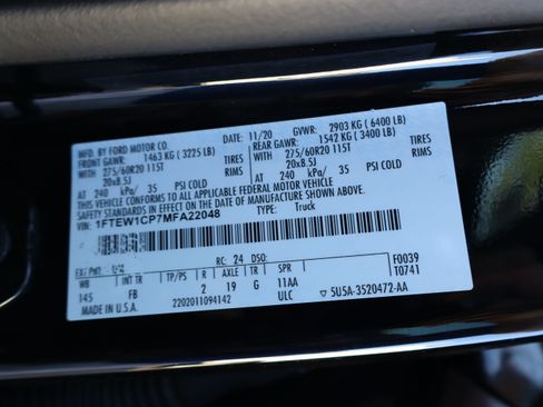 Used 2021 Ford F150 XLT w/ Equipment Group 302A High RWD image 23