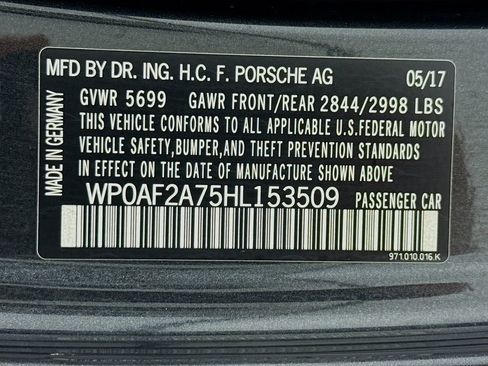 Certified 2017 Porsche Panamera Turbo AWD/4WD image 34