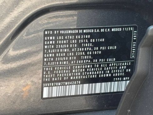 Used 2026 Volkswagen Tiguan SE FWD image 17