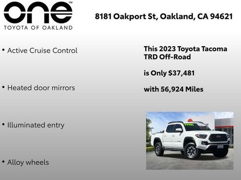 Certified 2023 Toyota Tacoma TRD Off-Road image 12