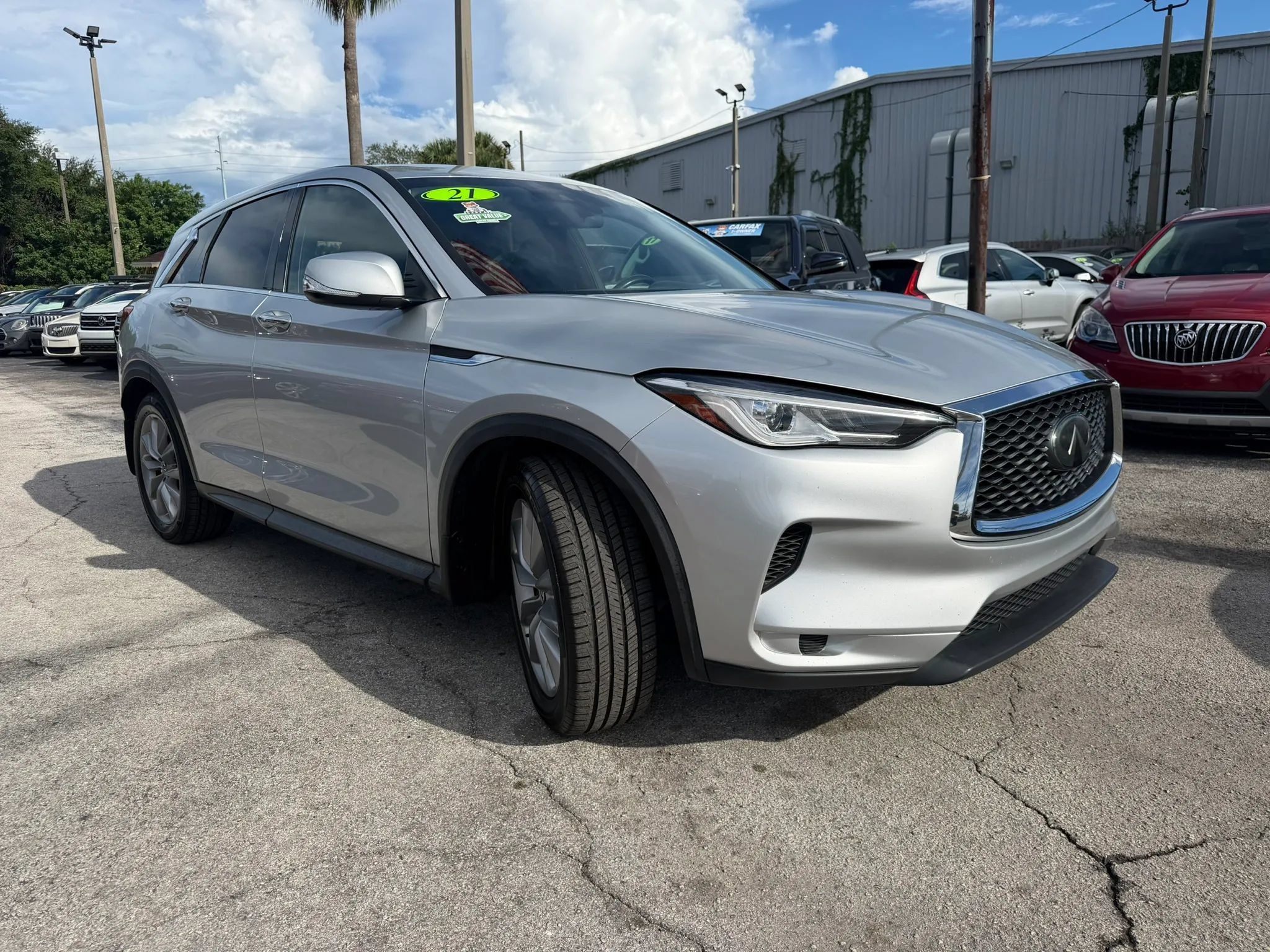 Used 2021 INFINITI QX50 Pure FWD image 3