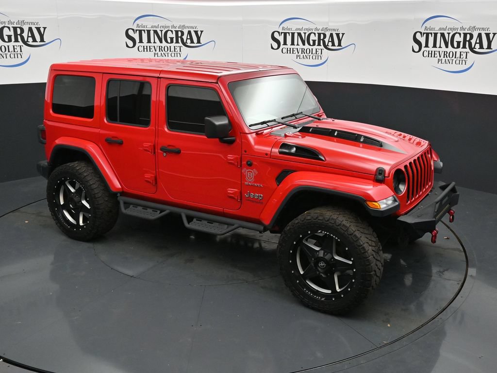 Used 2020 Jeep Wrangler Unlimited Sahara AWD/4WD image 18