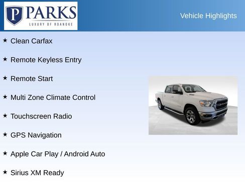 Used 2021 RAM 1500 Big Horn AWD/4WD image 4