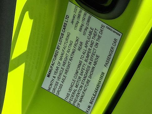 Used 2025 Lotus Emira RWD image 31