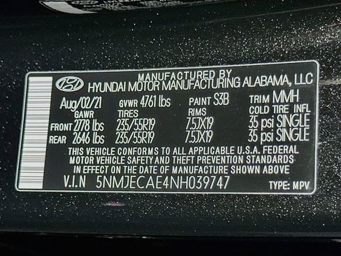 Used 2022 Hyundai Tucson Limited w/ Cargo Package AWD/4WD image 21