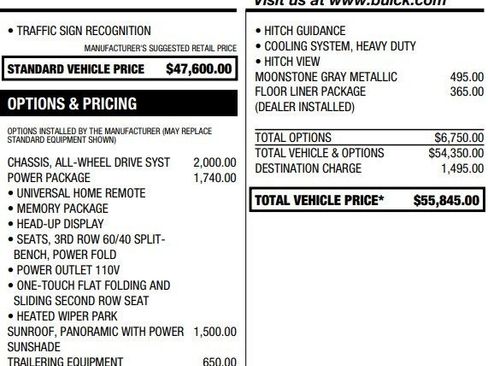 Certified 2025 Buick Enclave Sport Touring w/ Power Package image 2