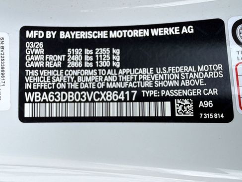 New 2027 BMW M440i Convertible w/ Premium Package RWD image 17