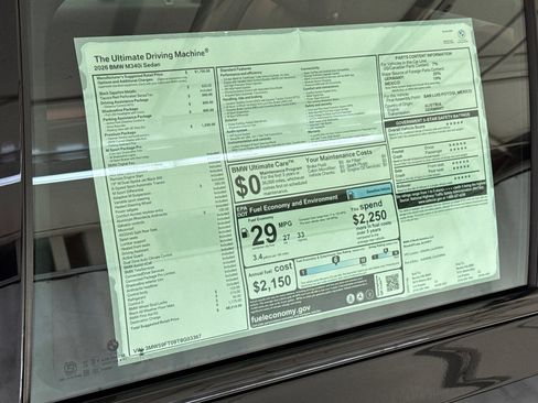 New 2026 BMW M340i w/ Premium Package image 29