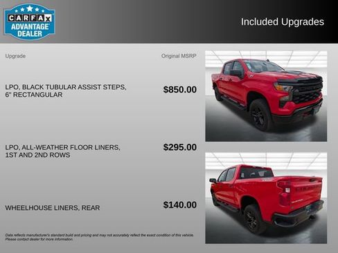 Certified 2025 Chevrolet Silverado 1500 Custom Trail Boss AWD/4WD image 3