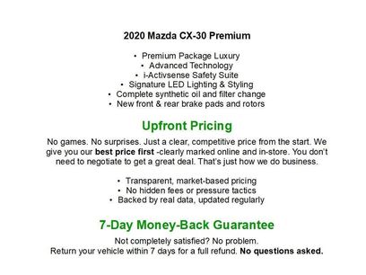 Used 2020 MAZDA CX-30 AWD w/ Premium Package