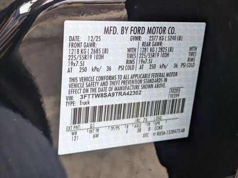 New 2026 Ford Maverick Lariat w/ Black Appearance Package AWD/4WD image 19