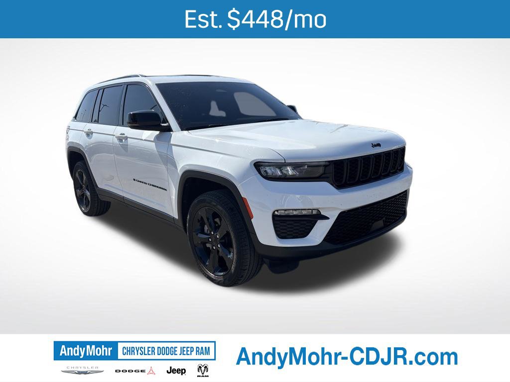Used 2023 Jeep Grand Cherokee Limited w/ Black Appearance Package AWD/4WD 360° Tour