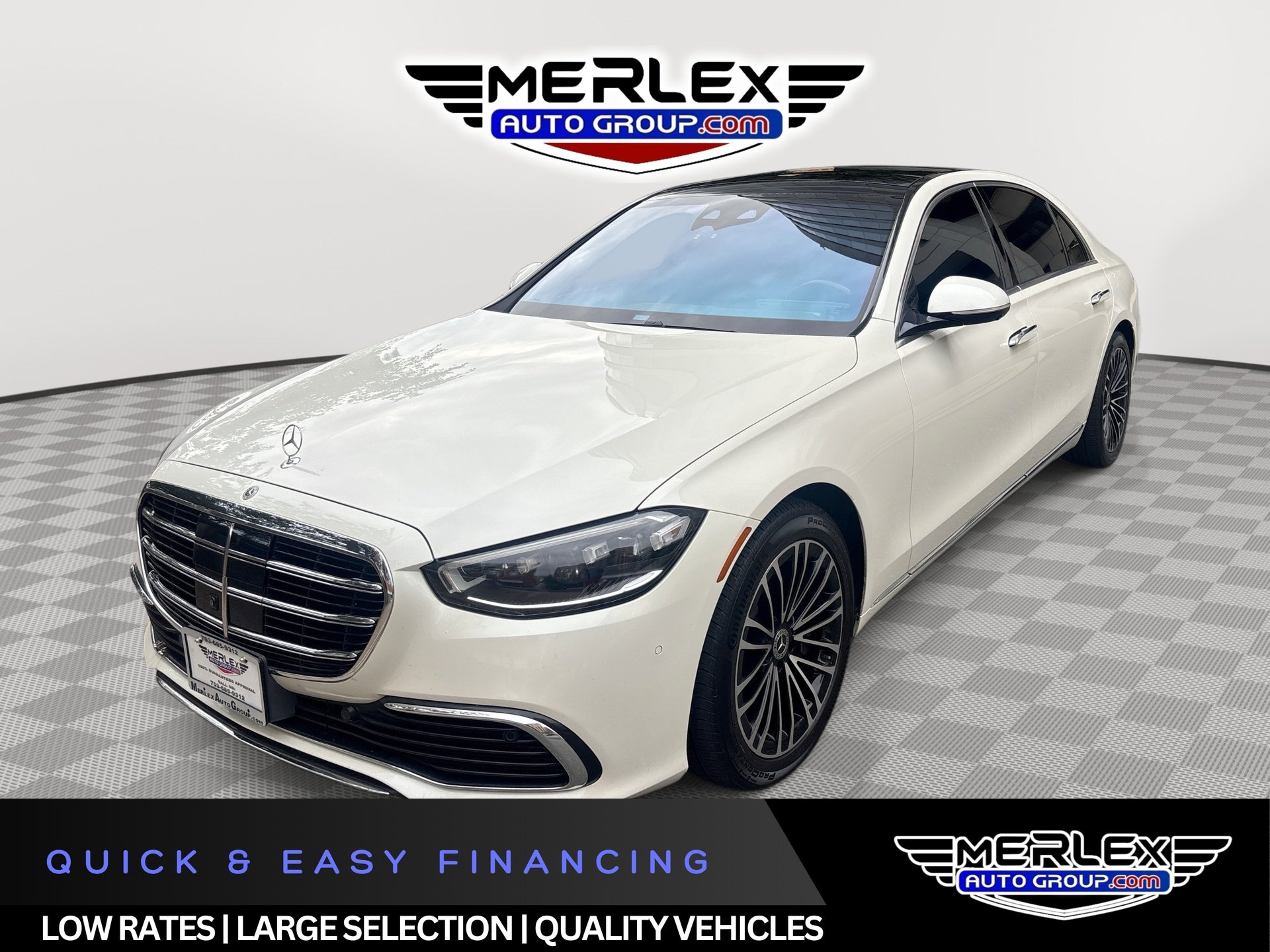 Used 2021 Mercedes-Benz S 580 4MATIC Sedan image 1