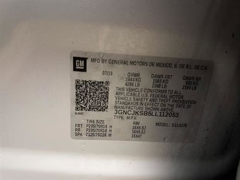 Used 2020 Chevrolet Trax LS w/ Tint and Cruise Package image 24