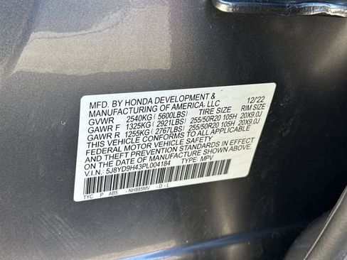 Certified 2023 Acura MDX FWD w/ Technology Package image 23