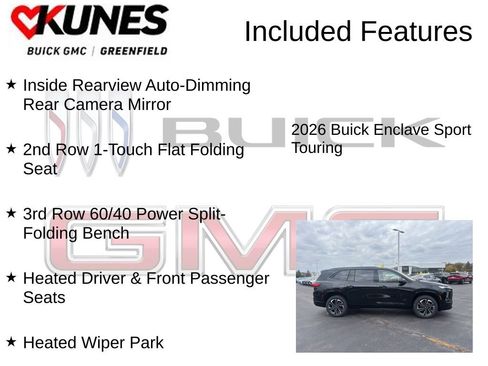 New 2026 Buick Enclave Sport Touring w/ Power Package image 4