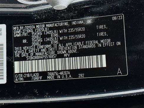 Used 2023 Toyota Highlander Platinum image 33