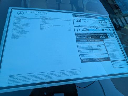 Used 2026 Mercedes-Benz C 300 Sedan image 17