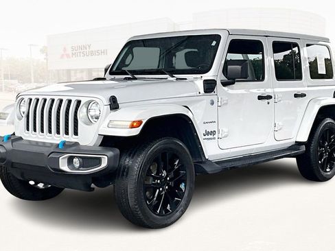 Used 2022 Jeep Wrangler Unlimited Sahara 4xe image 1