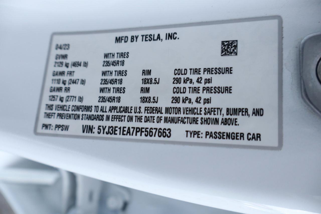 Used 2023 Tesla Model 3 Standard Range RWD image 38