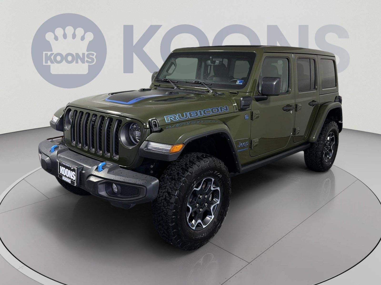 Used 2023 Jeep Wrangler Unlimited Rubicon 4xe w/ Cold Weather Group AWD/4WD image 1