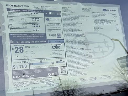 New 2026 Subaru Forester Sport image 30