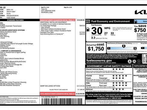 Used 2025 Kia Soul LX w/ LX Technology Package FWD image 2